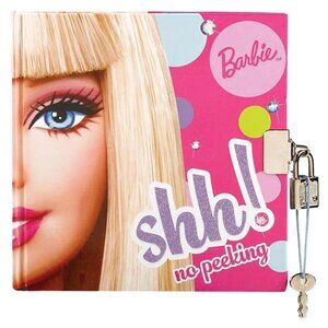 Barbie: Shh! No Peeking - 2000 All Doll'd Up Intime Diary Journal by Amscan